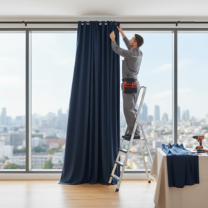 หน้าหลัก 41 รับติดตั้งผ้าม่านบางรัก